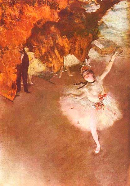 Prima Ballerina de Degas, inspirada por Roseta Mauri